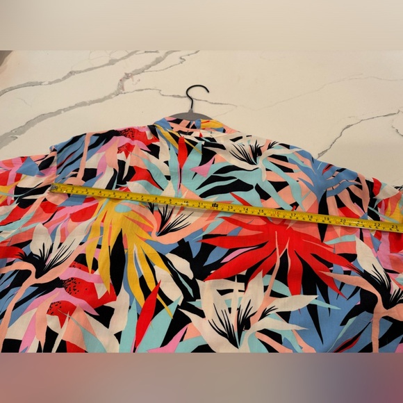 PJ Salvage Open robe/swim coverup/ kimono Tropical Staycation - Picture 8 of 10